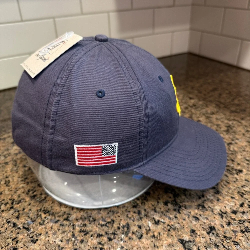 US Naval Academy NAVY The Game Cap 3-D Anchor RELAXED TWILL Hat New